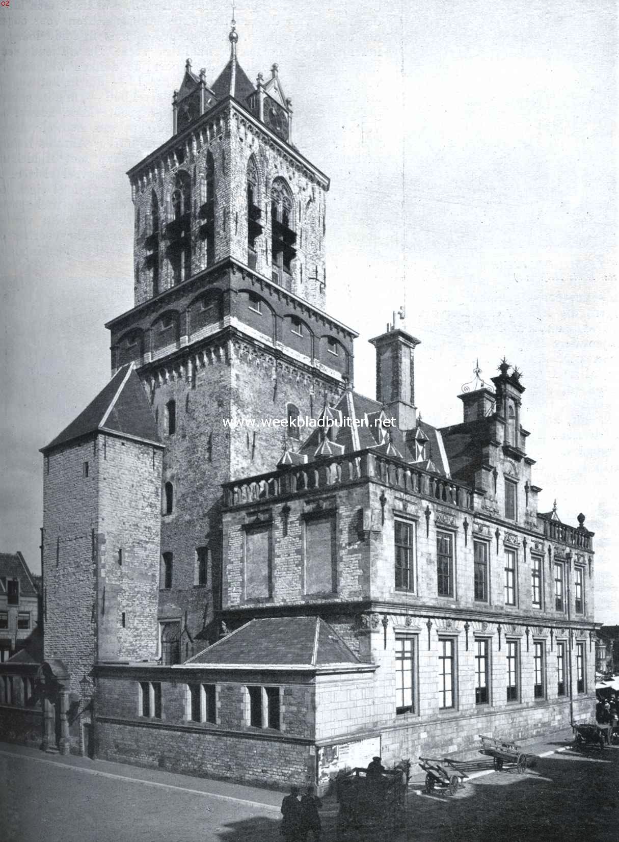 Nederlandsche stadhuizen. Het Delftsche Stadhuis