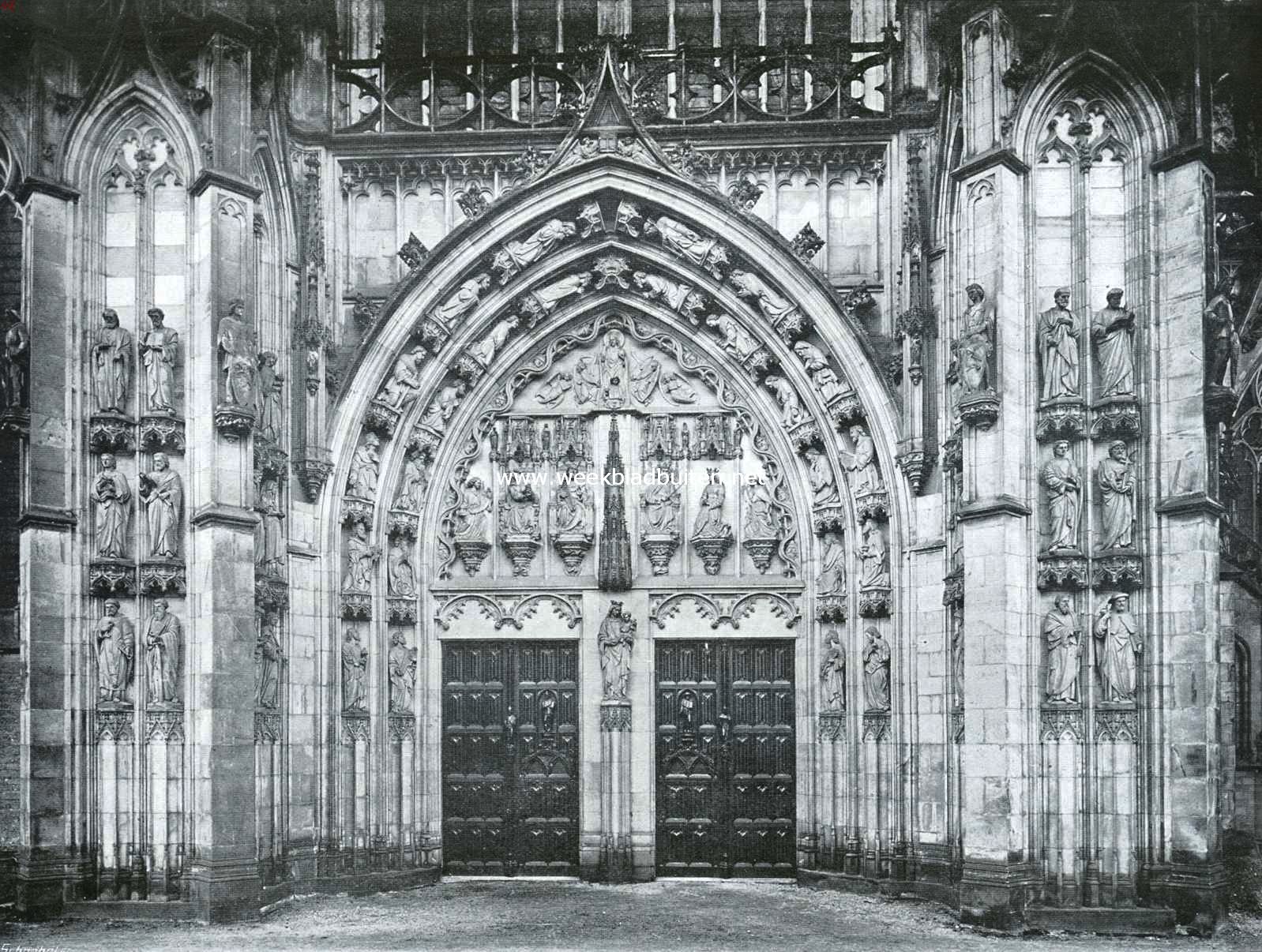 's-Hertogenbosch zevenhonderdvijftig jaar. Het noorderportaal der St. Janskerk te 's-Hertogenbosch