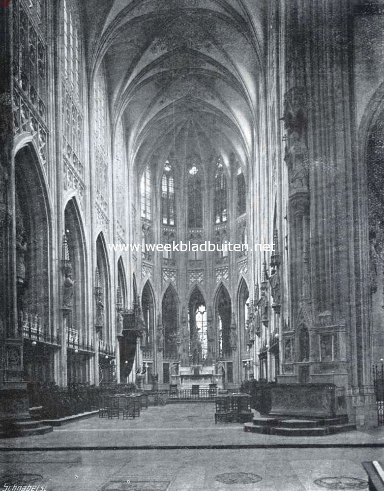 's-Hertogenbosch zevenhonderdvijftig jaar. Het koor in de St. Janskathedraal