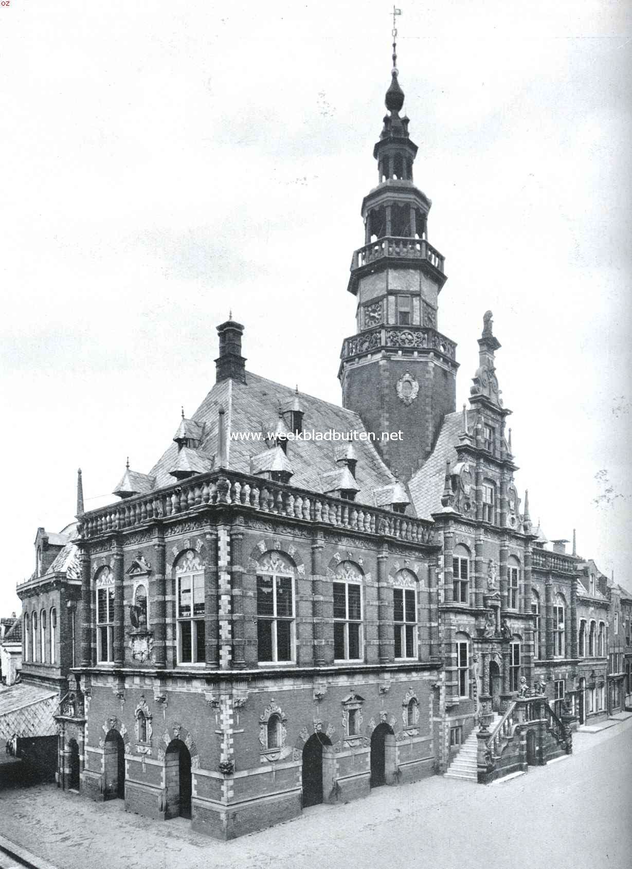 Nederlandsche stadhuizen. Het Stadhuis te Bolsward