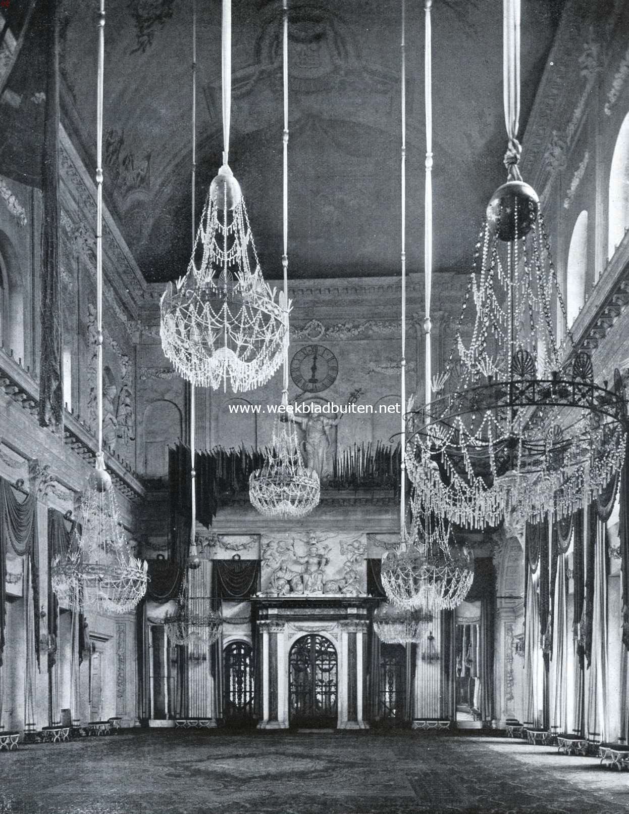 De Bugerzaal in het voormalige Amsterdamsche Stadhuis (bij het artikel: 