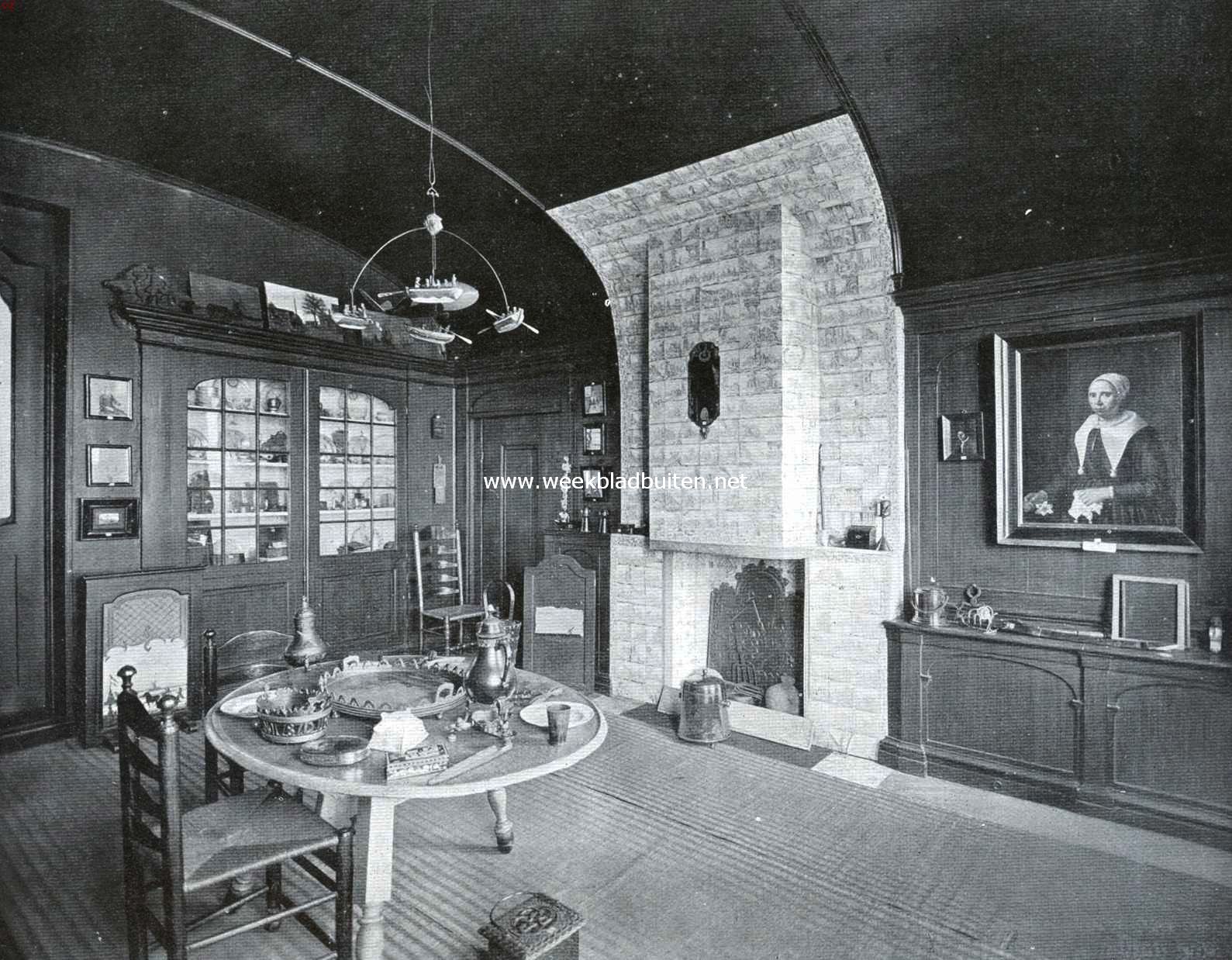 Museumkamer in het Raadhuis van Koog-Zaandijk