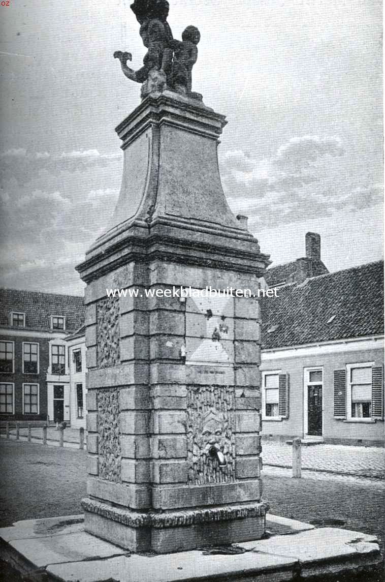 De Bevelanden. De pomp op de Beestenmarkt te Goes