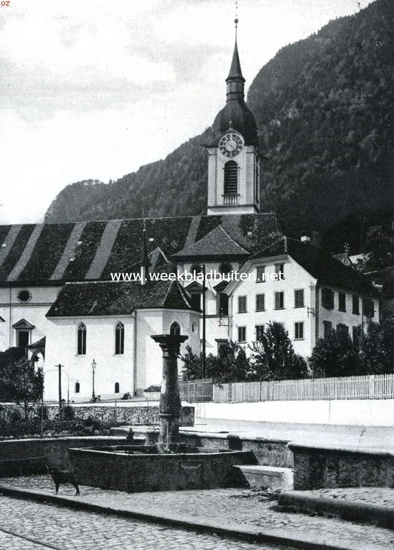 Rondom de Urner See. Pleintje te Altdorf