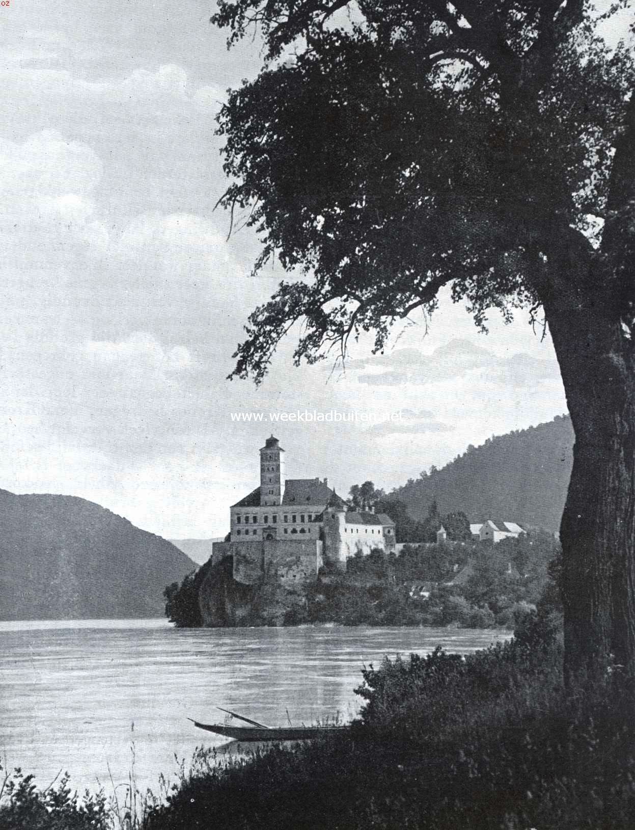 De burcht Schnbhel aan den Donau in de Wachau (Oostenrijk)