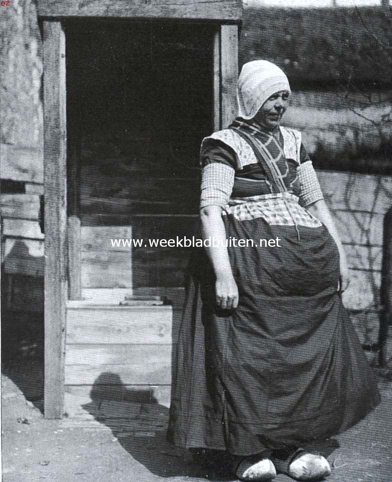De kleederdracht van Bunschoten en Spakenburg. Spakenburgsche vrouw