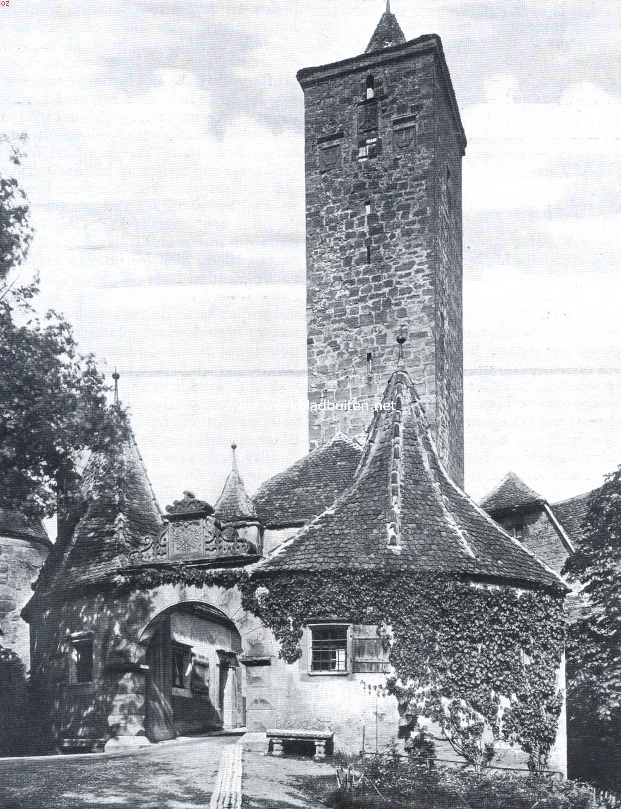 De Burgpoort te Rothenburg ob der Tauber (bij het artikel: 