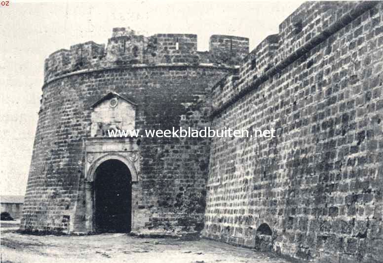 De waterpoort te Famagusta op Cyprus