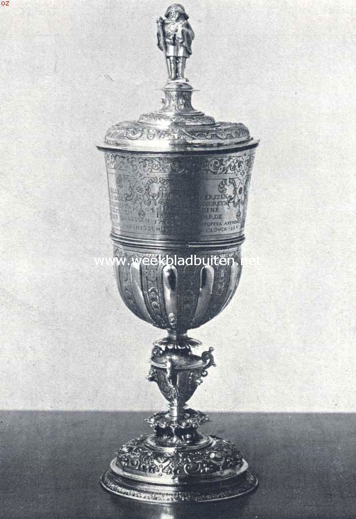De beker van het St. Jacobsgilde te St. Maartensdijk