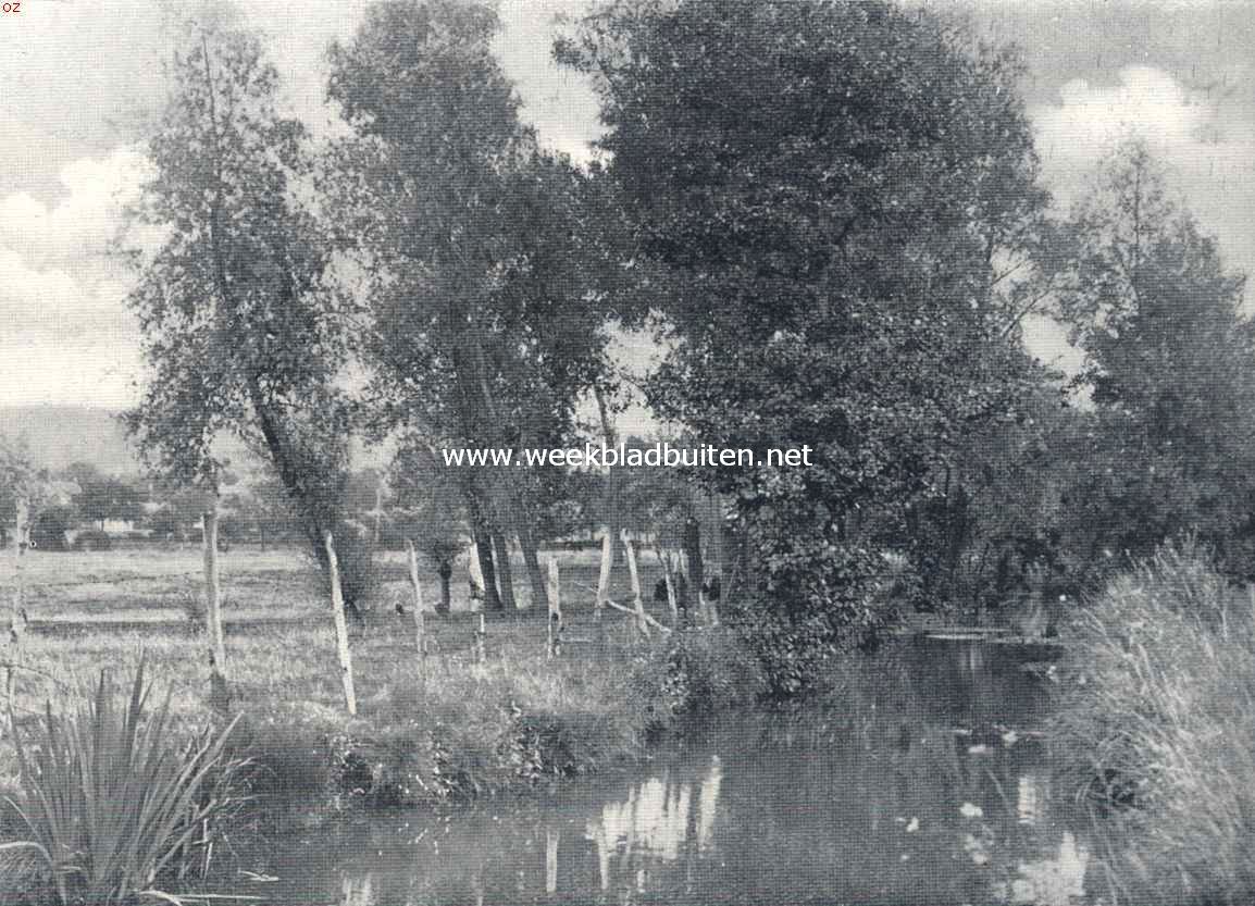 Voorjaar in Limburg. Aan de Geul