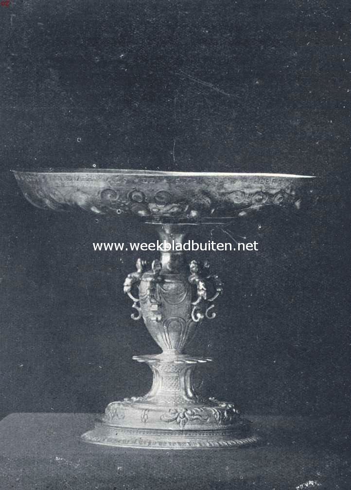 Drinkschaal, door de admiraliteit van Zeeland in 1590 geschonken aan Evert Heindricxssen