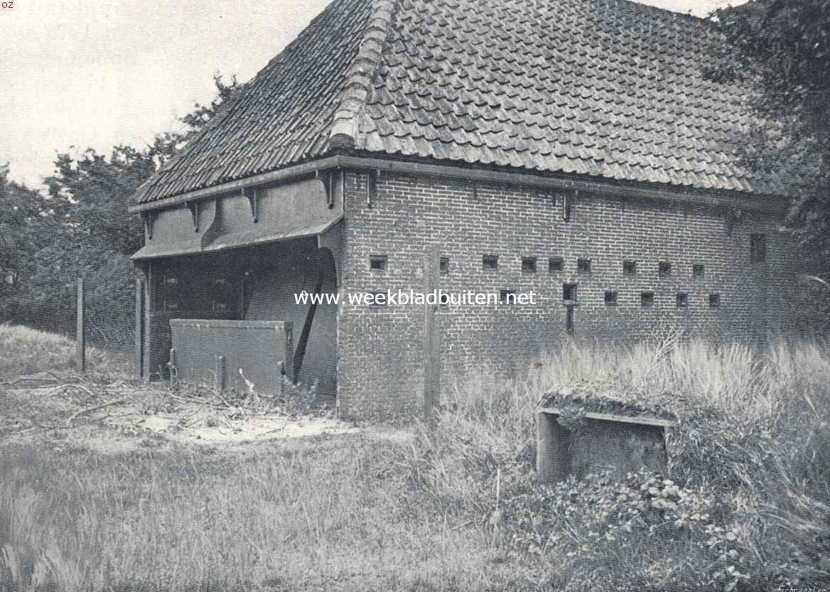 De oude vinkebanen. Oud vinkehuisje onder Santpoort