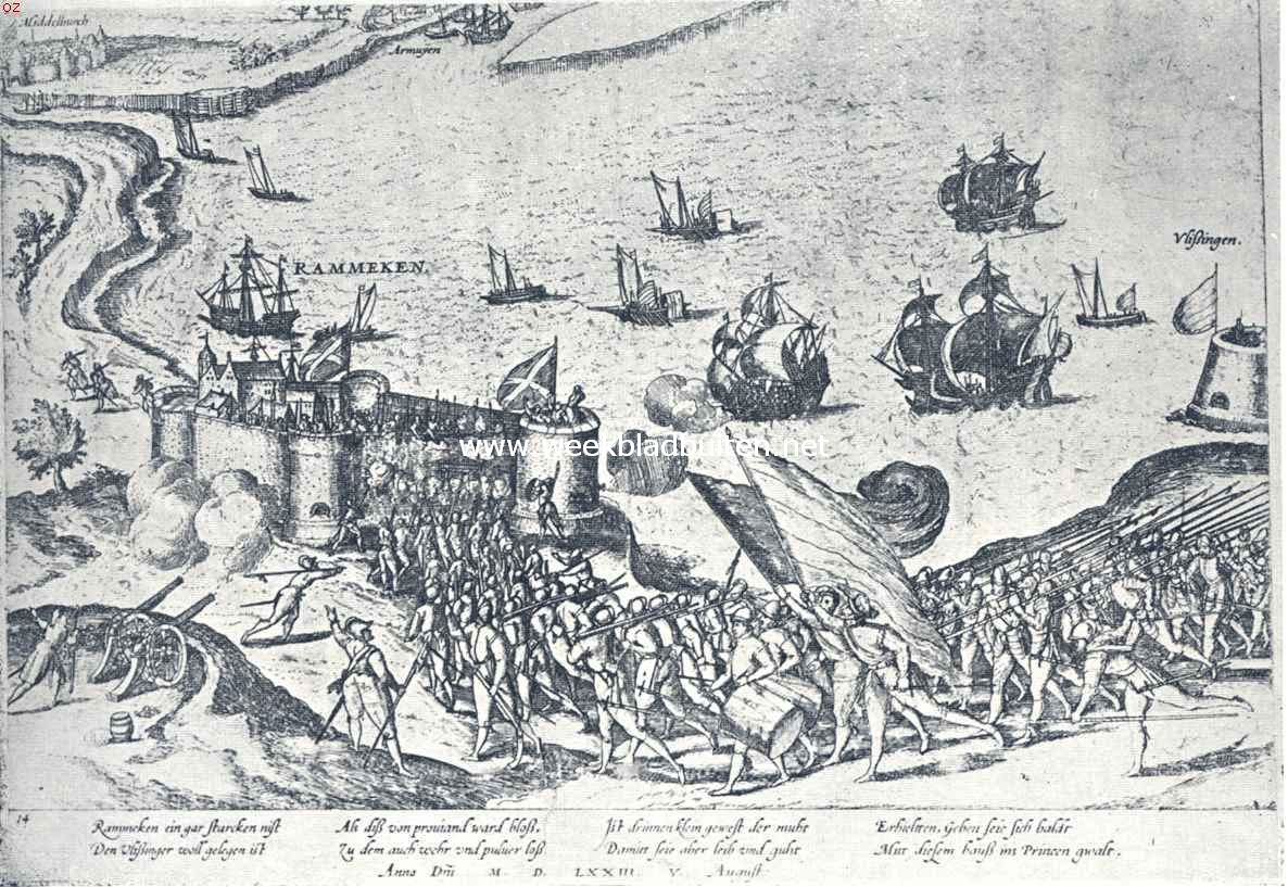 Het Fort Rammekens of Zeeburg. De inneming van Rammekens door de geuzen in 1573