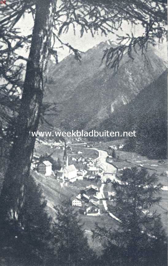 Een processie in de bergen. Slden in het tzdal