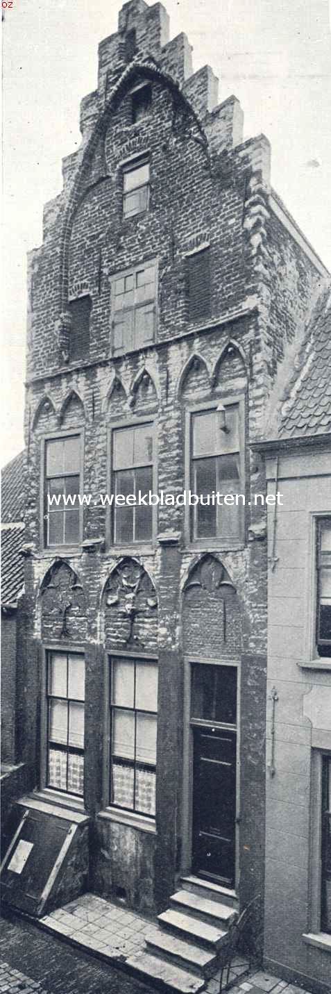 Gotisch huis te Zierikzee, in den volksmond bekend als het Huis der Tempelieren