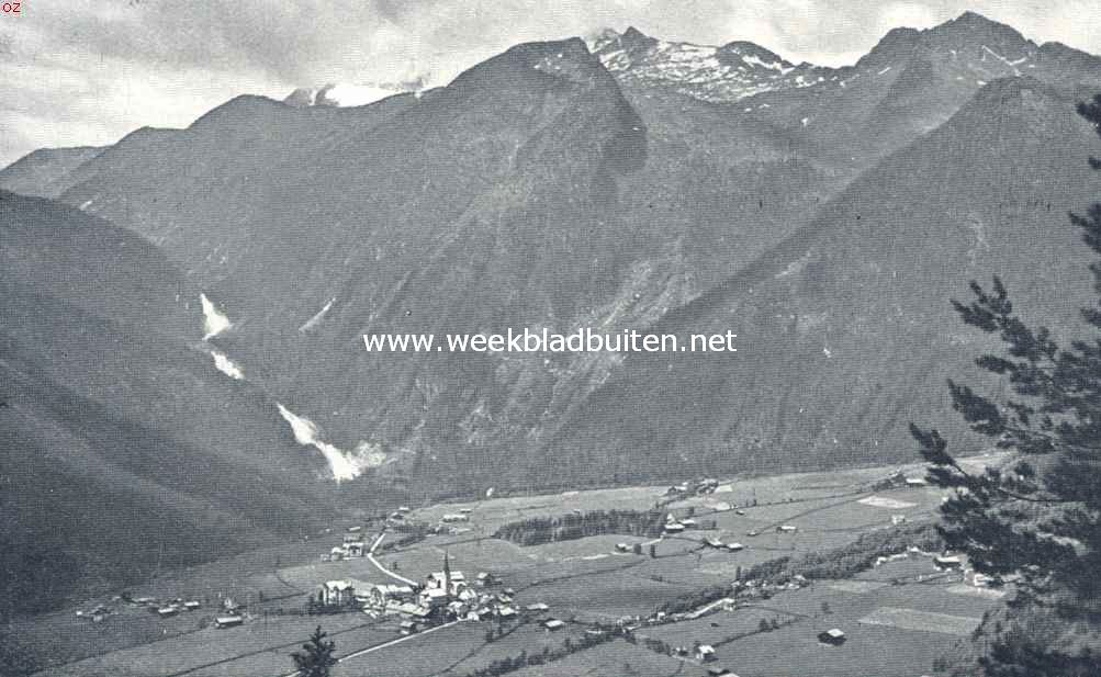 Ober Krimml met de watervallen