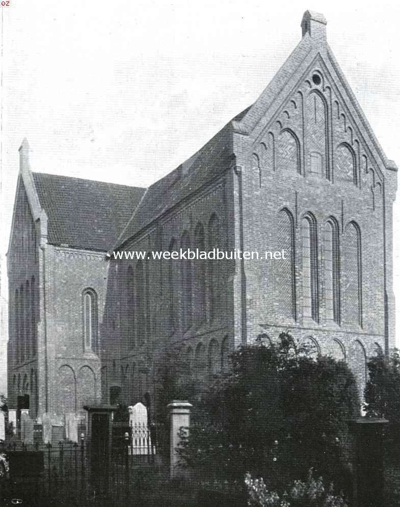 De kerk te Zuidbroek, een der weinige ongeschonden kruiskerken in Nederland