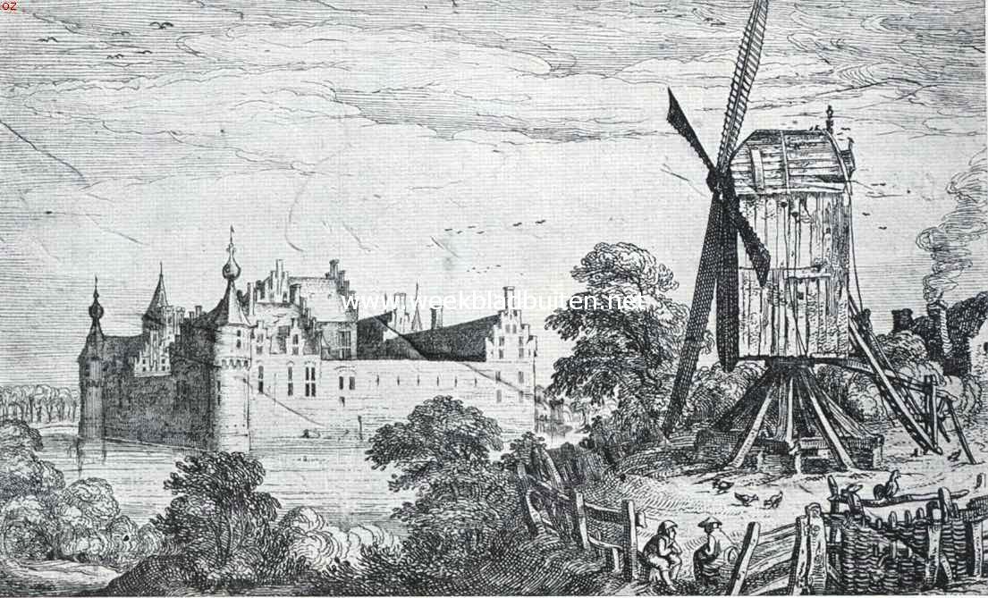 In Overijsels Noordwest-Hoek. Het kasteel Toutenburg bij Vollenhove in welstand
