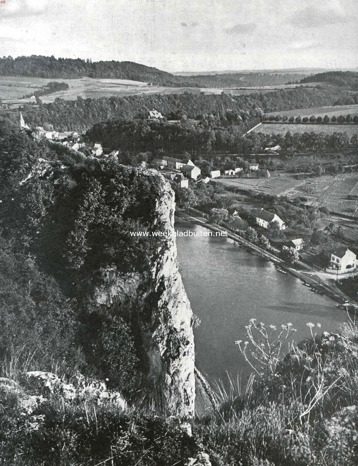 De Rochers de Maniat en Anseremme in de Maasvallei (bij het artikel 